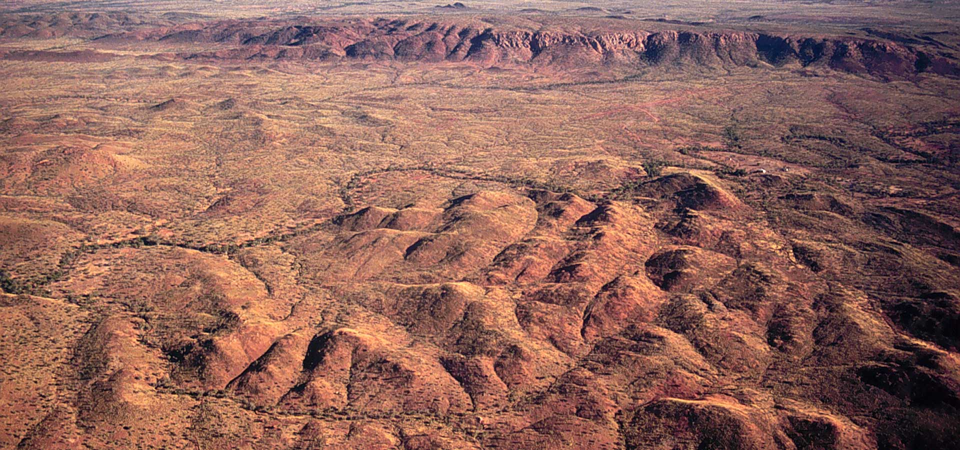 Kimbery country aerial view