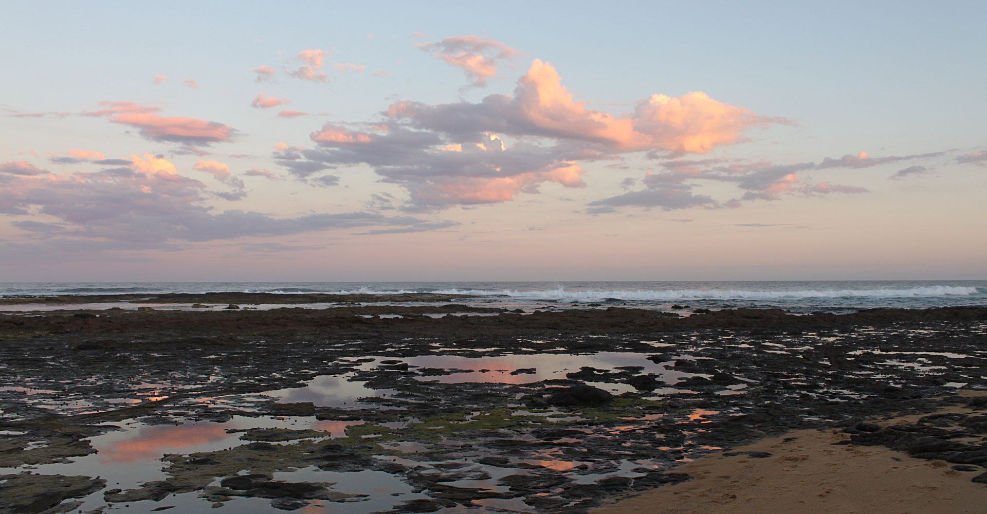 Congo Point NSW at dusk